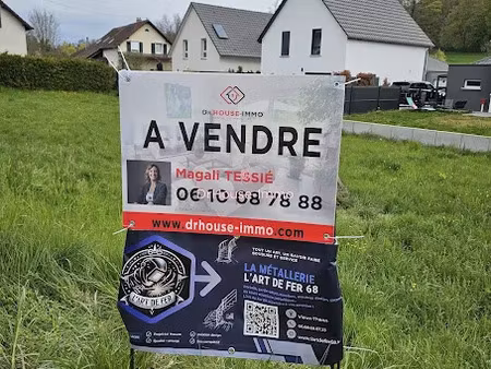 vente terrain 1473 m² à aspach (68130)  159 750 €