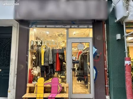 local commercial  prêt-à-porter 44 m² paris 11ème
