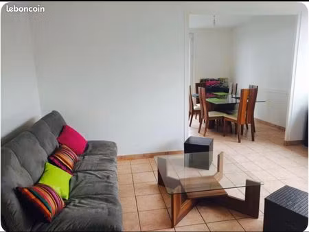 t3 meublé 84m2- 2 chambres lumineux et spacieux