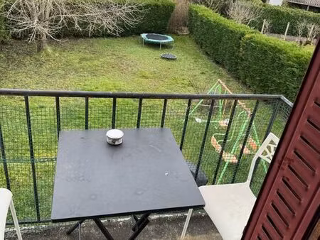 maison f3 avec balcon et jardin et garage