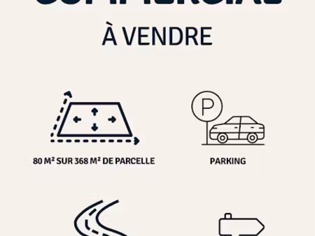 vente locaux professionnels 80 m² à châteauneuf-les-martigues (13220)  215 000 €