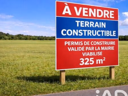 terrain 325 m² brunoy