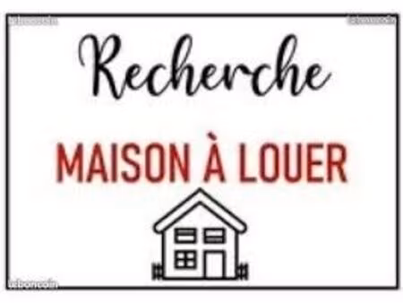recherche maison à louer
