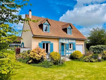 particulier vend charmante maison familiale de 108 m² à ablon 14600