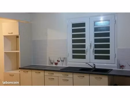 bas de villa f3 avec jardin au morne pitault