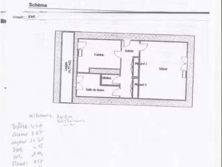 location meublée appartement 1 pièce 33 m² à evreux (27000)  530 €