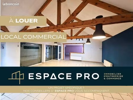 local commercial 125 m² caen