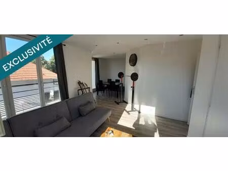 appartement t3 en duplex  65 m²  idéalement situé au coeur de moissy-cramayel