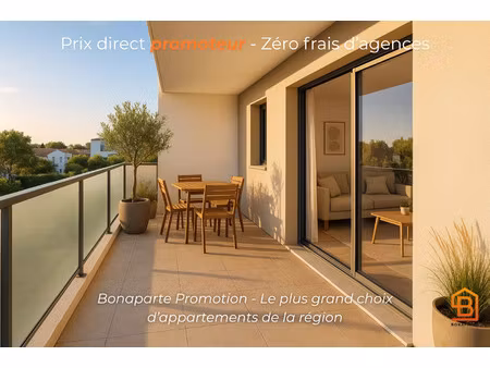 vente appartement 2 pièces 68 m² mèze (34140)