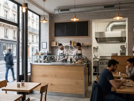 fonds de commerce restauration rapide 70m2– charpennes