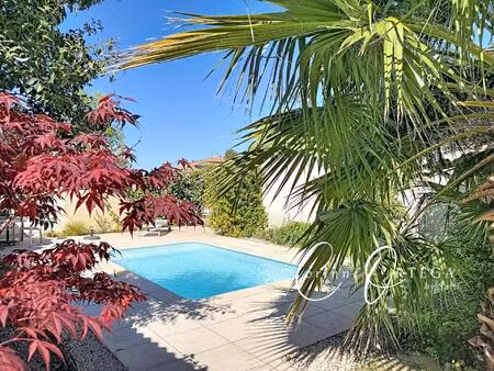 maison plain pied - t 4 - garage et piscine