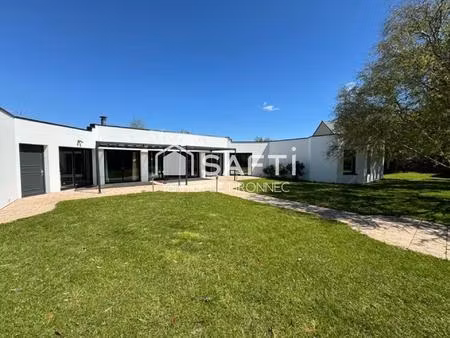 maison architecte campagne 187m² et pmr
