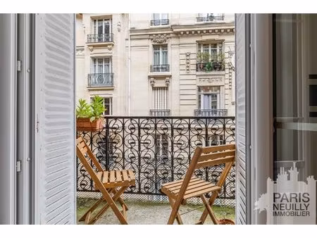 paris 17 - ternes - 3 pieces - 2 chambres avec balcon
