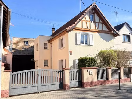 maison + appt 1p  jardin et espace de stockage - hoenheim