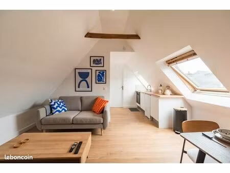 à louer – appartement 2 pièces meublé – lannion