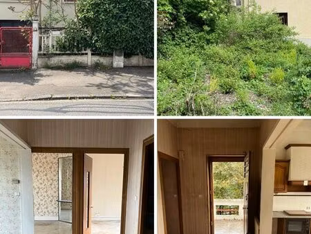 maison 120m2 avec jardin à fort potentiel