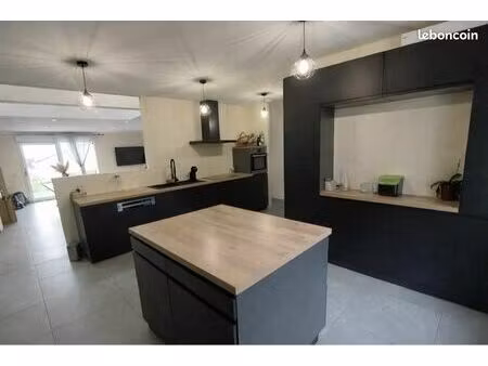 maison de village de 130 m2- jardin