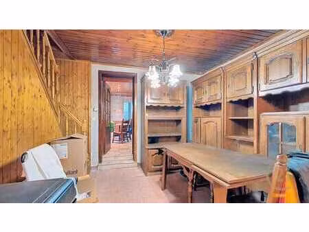 maison trois chambres avec cour à vendre