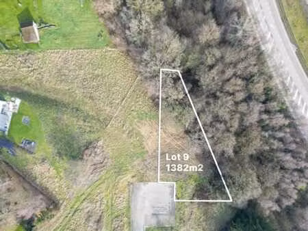 terrain de 1382m² à bâtir à villers-le-bouillet!