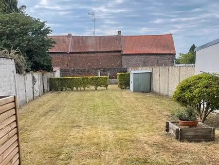 maison très lumineuse  rénovée  120m²  en centre ville d'onnaing (1070 euros + charges)
