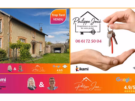 maison de 97 m² à aix en othe - 99 000 €
