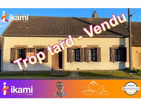 maison de 130 m² à coulours - 139 000 €