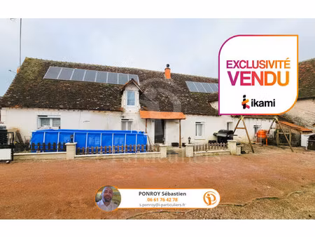 maison de 92 m² à varennes sur fouzon - 85 000 €