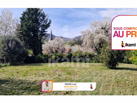 terrain à batir de 597 m² à tullins - 82 000 €