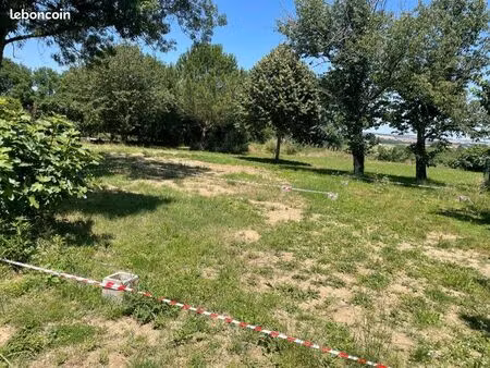 2 terrains constructibles 750m2