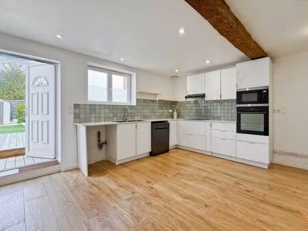 maison de ville rénovée avec jardin