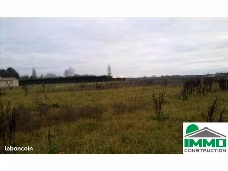 terrain 850 m² balizac
