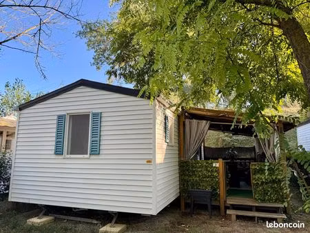 dep 34 - mobil home ohara 2 ch. / 6 couchages