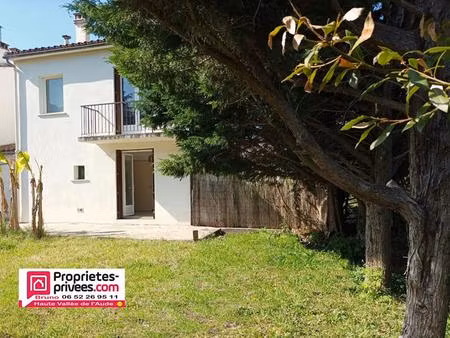 maison montazels 4 pièces avec garage et jardin vue sur l'aude