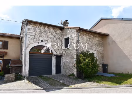 maison lorraine rénovée de 133 m²  cuisine  salon  salle a manger   terrasse  jardin et ga