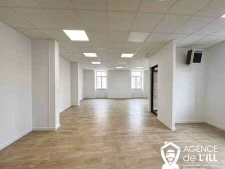 location commerce 110 m²
