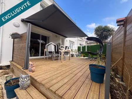 appartement de 59m² avec terrasse et jardin