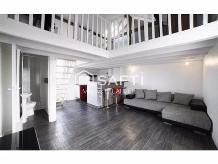 duplex t2 de 29m2 - petit immeuble