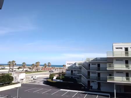 t1 bis meuble vue sur mer