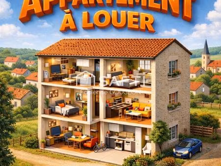 appt à louer de 53 m² env   une chambre libre le 15 juin