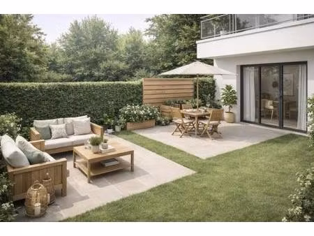 5 pieces lumineux avec jardin privatif