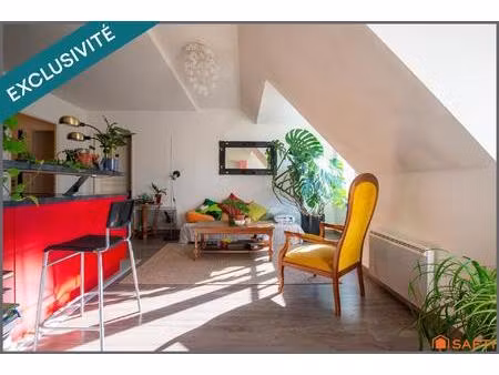 saint-sébastien-sur-loire t3 de 51m2 + parking