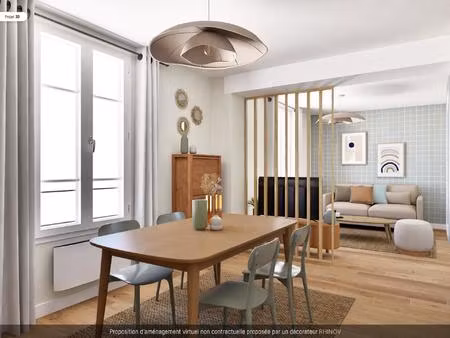 au sein d'une maison de maitre : t1 au 1er étage