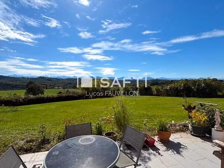 maison 126 m² terrain 2440 m² vue pyrénées