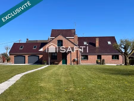 maison familiale de standing – 290 m² – 6 chambres – steenwerck