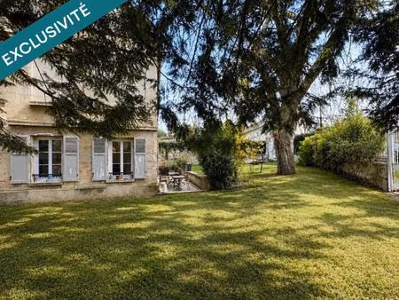 grande maison familiale en pierre 220 m² - 5 chambres - jardin arboré - vic-sur-aisne