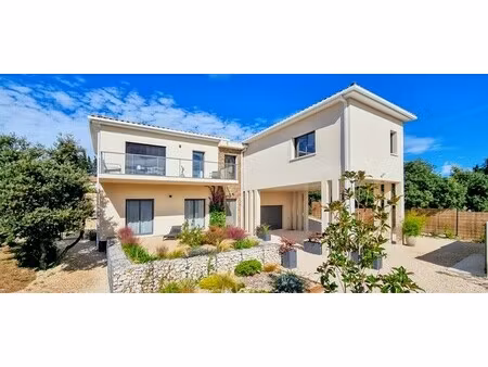 maison contemporaine à vendre à le triadou