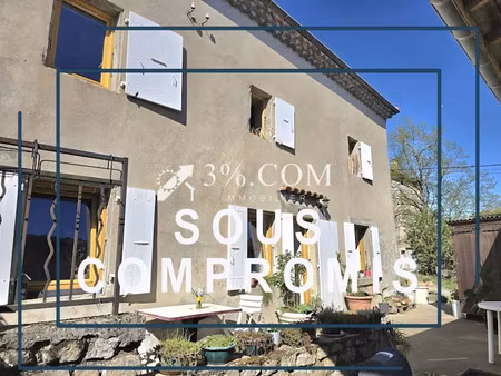 vente maison 3 pièces 68 m² à boffres (07440)  125 000 €