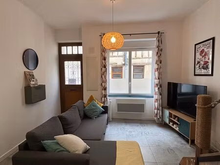appartement t2 de 41m2 meublé - 490€/mois - disponible à partir du 01 novembre