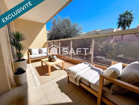 vente appartement 3 pièces 62 m² antibes (06600)