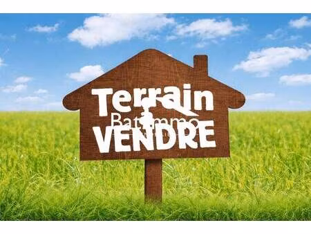 terrain constructible à vendre